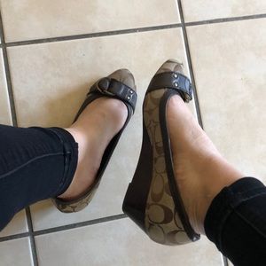 Coach wedge shoes SALE!